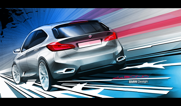 BMW Active Tourer Plug-in Hybrid Concept 2012  drawing 2
